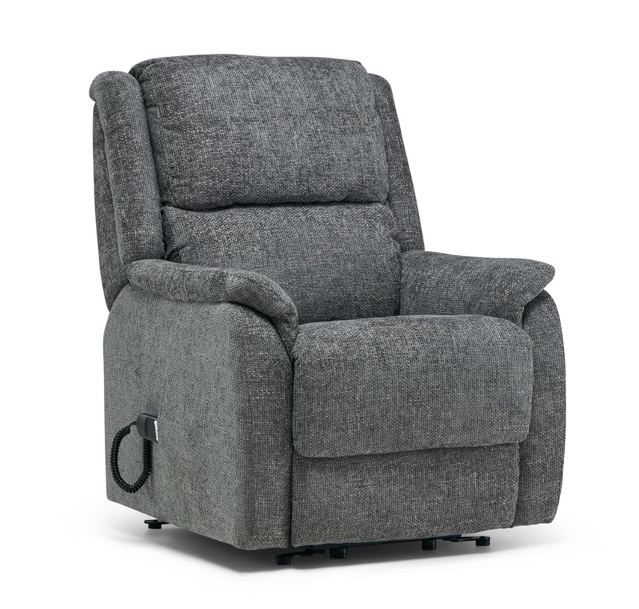 Electric Daytona Fabric Rise & Recliner 1 Seater Sofa / Armchair