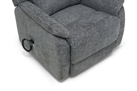Electric Daytona Fabric Rise & Recliner 1 Seater Sofa / Armchair