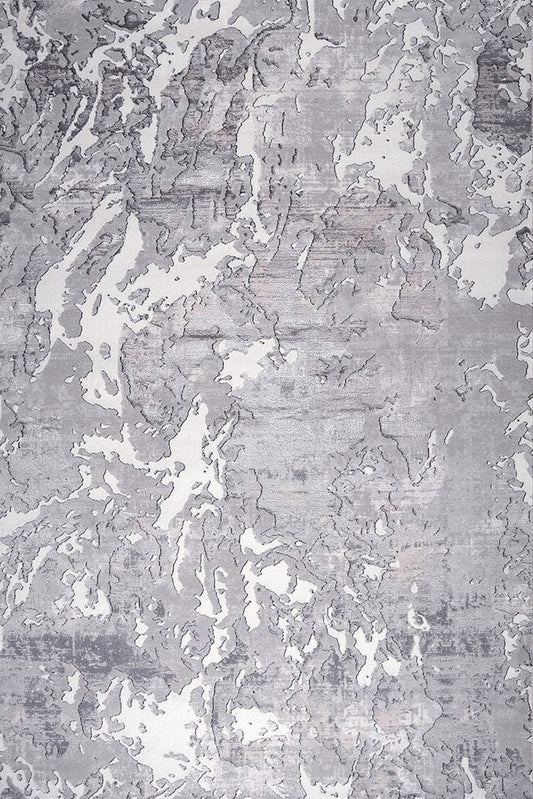 Ruby Abstract Grey Rug