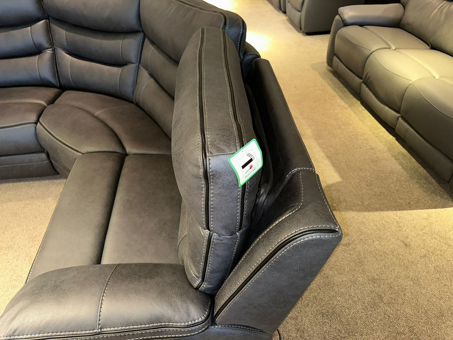 Cinema Corner Sofa - Smart Tech Power Recliner With Drinks Coolers & Extensive Features - 2C1C