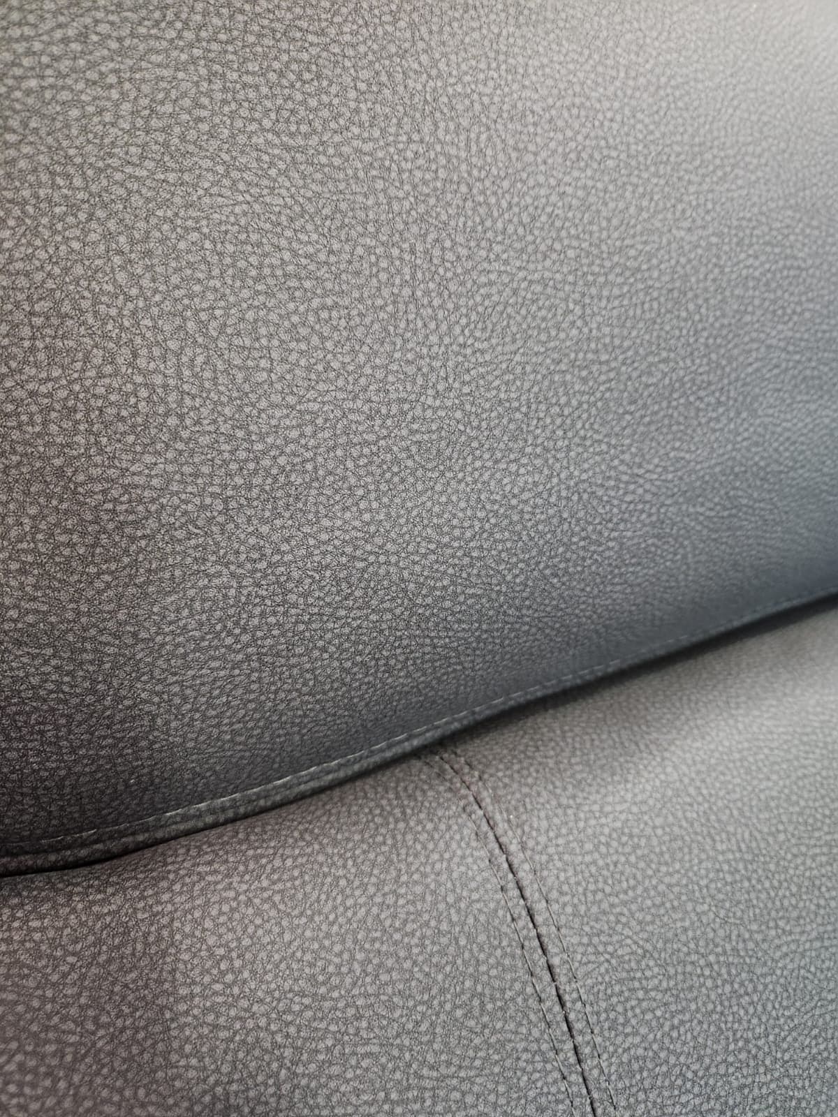 ‘Ronan' 2c2 Electric Recliner Easy Clean Microfibre Grey Tech Fabric Corner Sofa + USB Charging Ports - Reversible