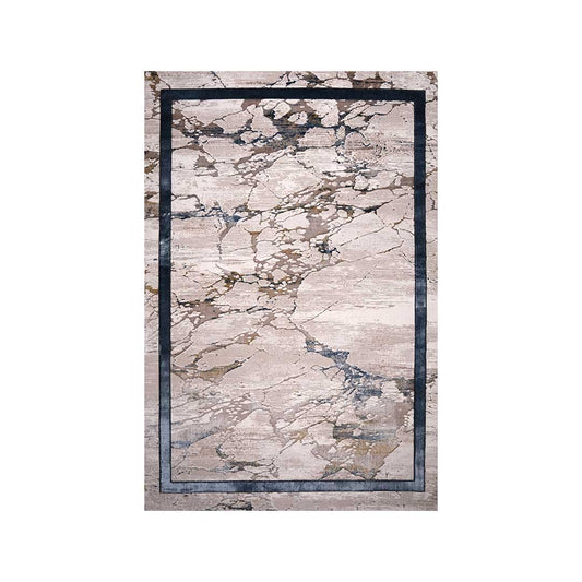 Ruby Marble White & Blue Rug