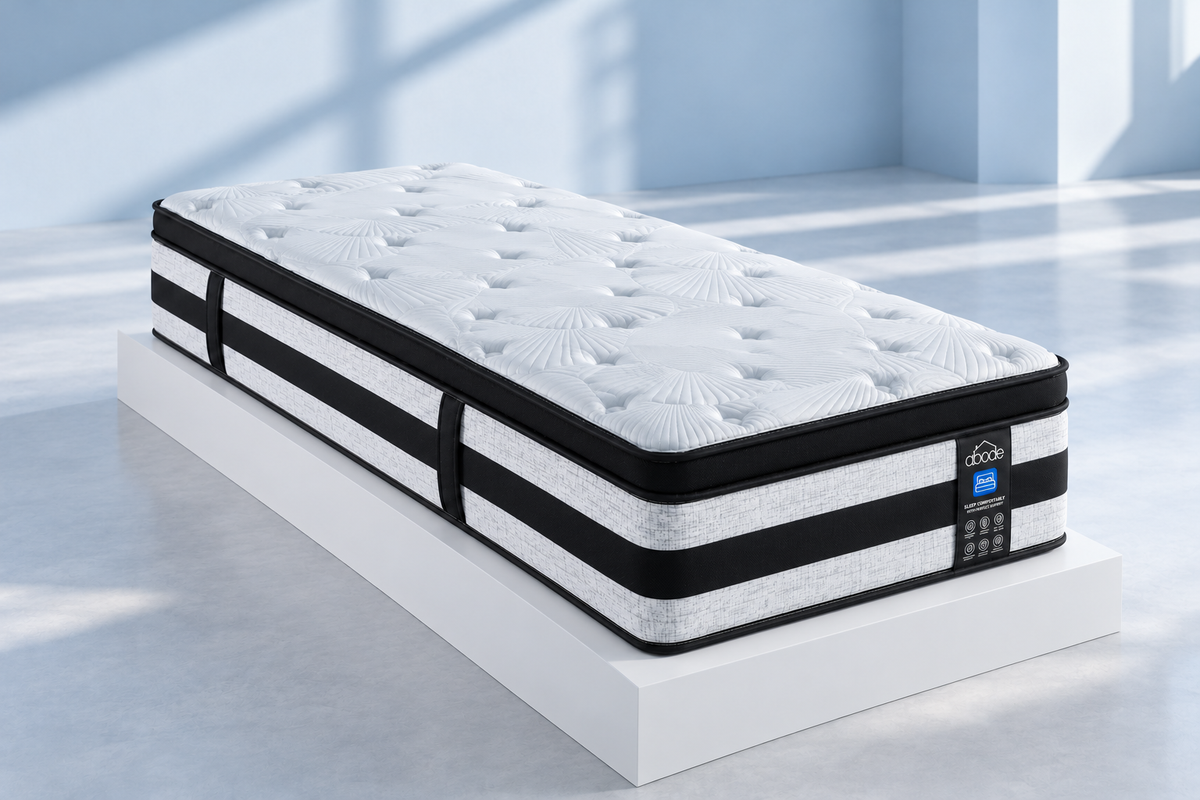 (Back In Stock 15th December) "Riviera" Luxury Pillow Top Pocket Sprung Mattress With 3D Boarder Support King | Double | Single Sizes Available