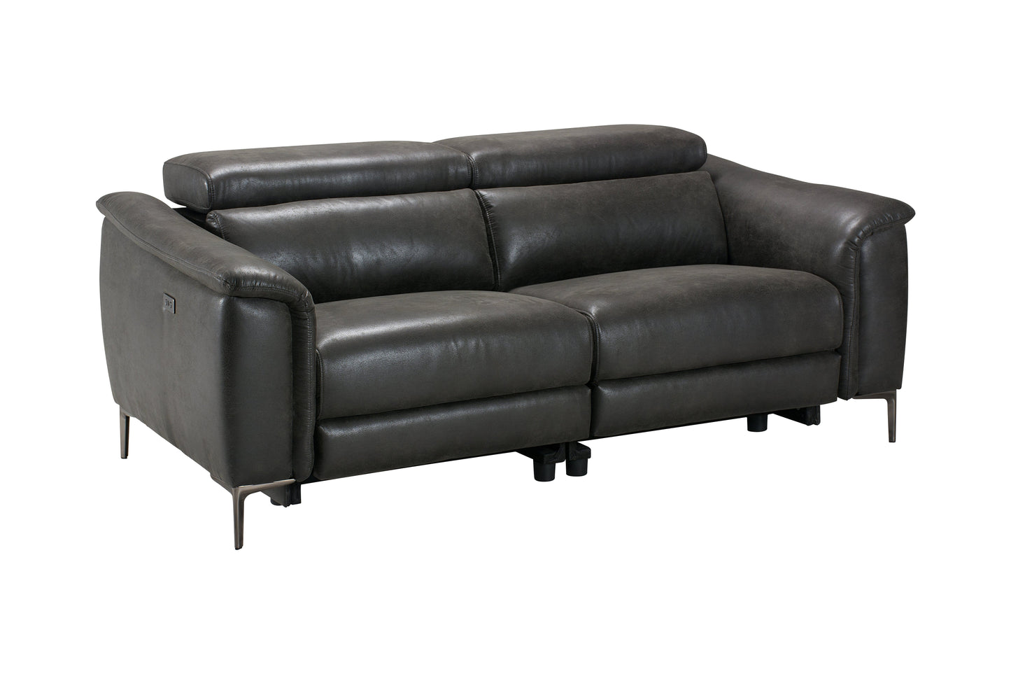 Tahithi Suede Electric Recliner Sofa Range With USB Charging Ports & Adjustable Headrests