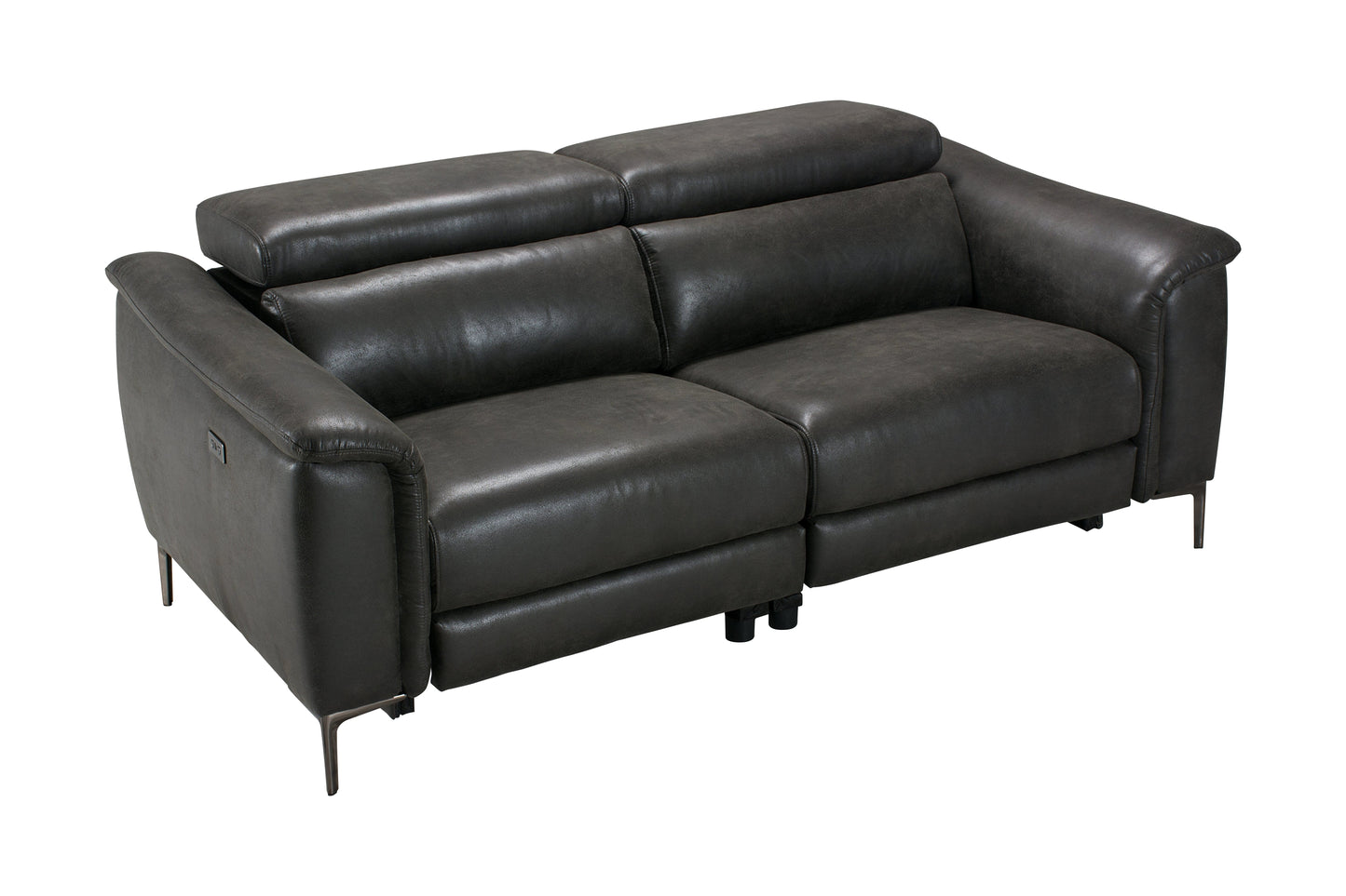 Tahithi Suede Electric Recliner Sofa Range With USB Charging Ports & Adjustable Headrests