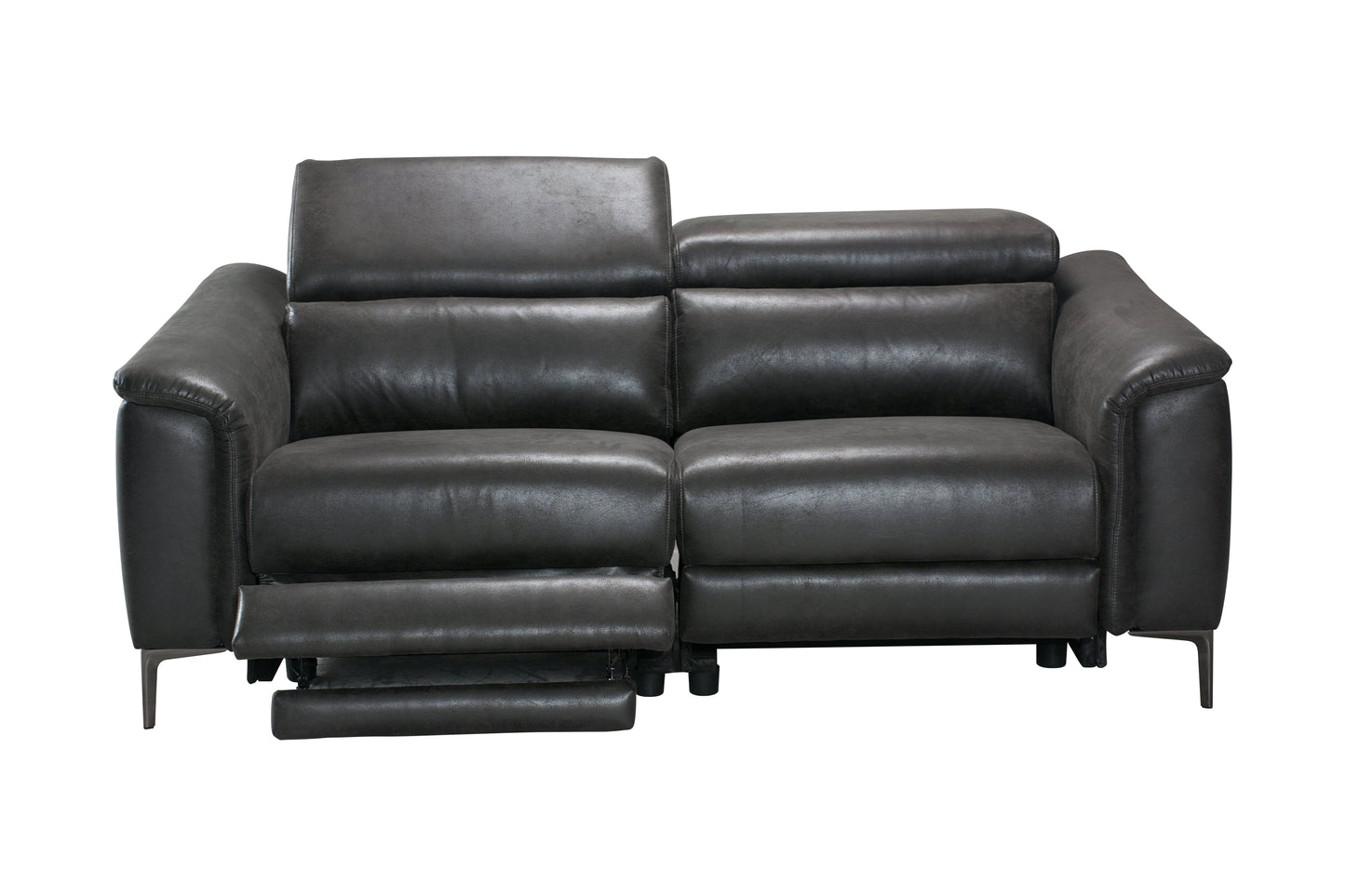 Tahithi Suede Electric Recliner Sofa Range With USB Charging Ports & Adjustable Headrests