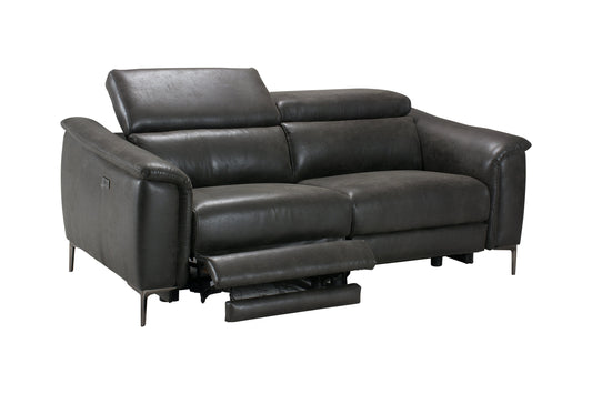 Tahiti Resilience Suede Electric Recliner Sofa Range With USB Charging Ports & Adjustable Headrests