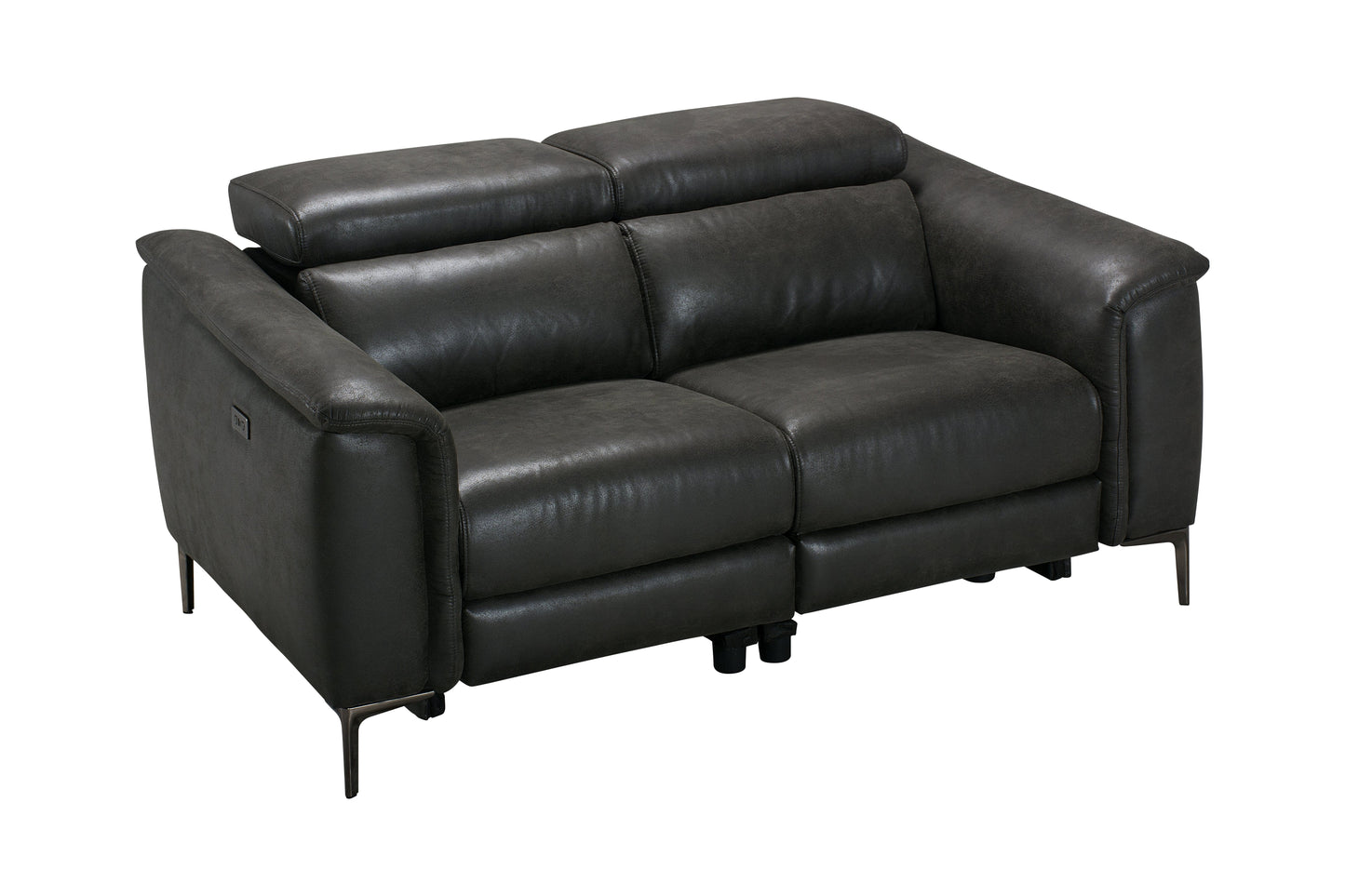 Tahithi Suede Electric Recliner Sofa Range With USB Charging Ports & Adjustable Headrests