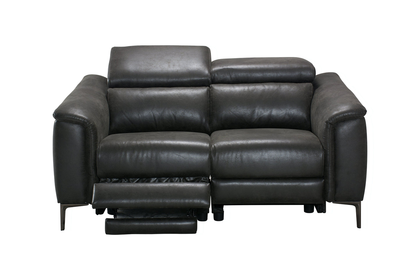 Tahithi Suede Electric Recliner Sofa Range With USB Charging Ports & Adjustable Headrests