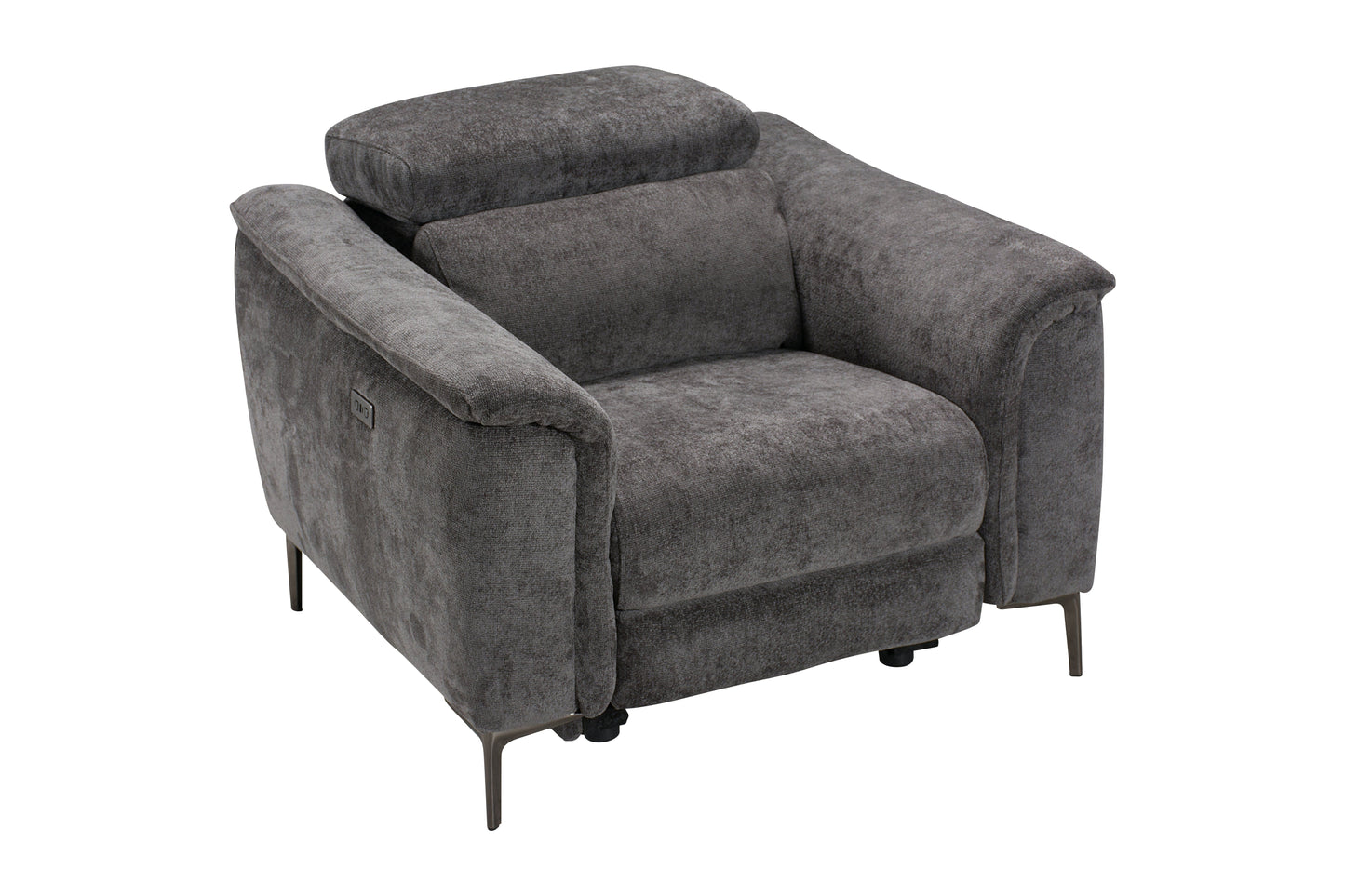 Tahiti Fabric Electric Recliner Sofa Range With USB Charging Ports & Adjustable Headrests