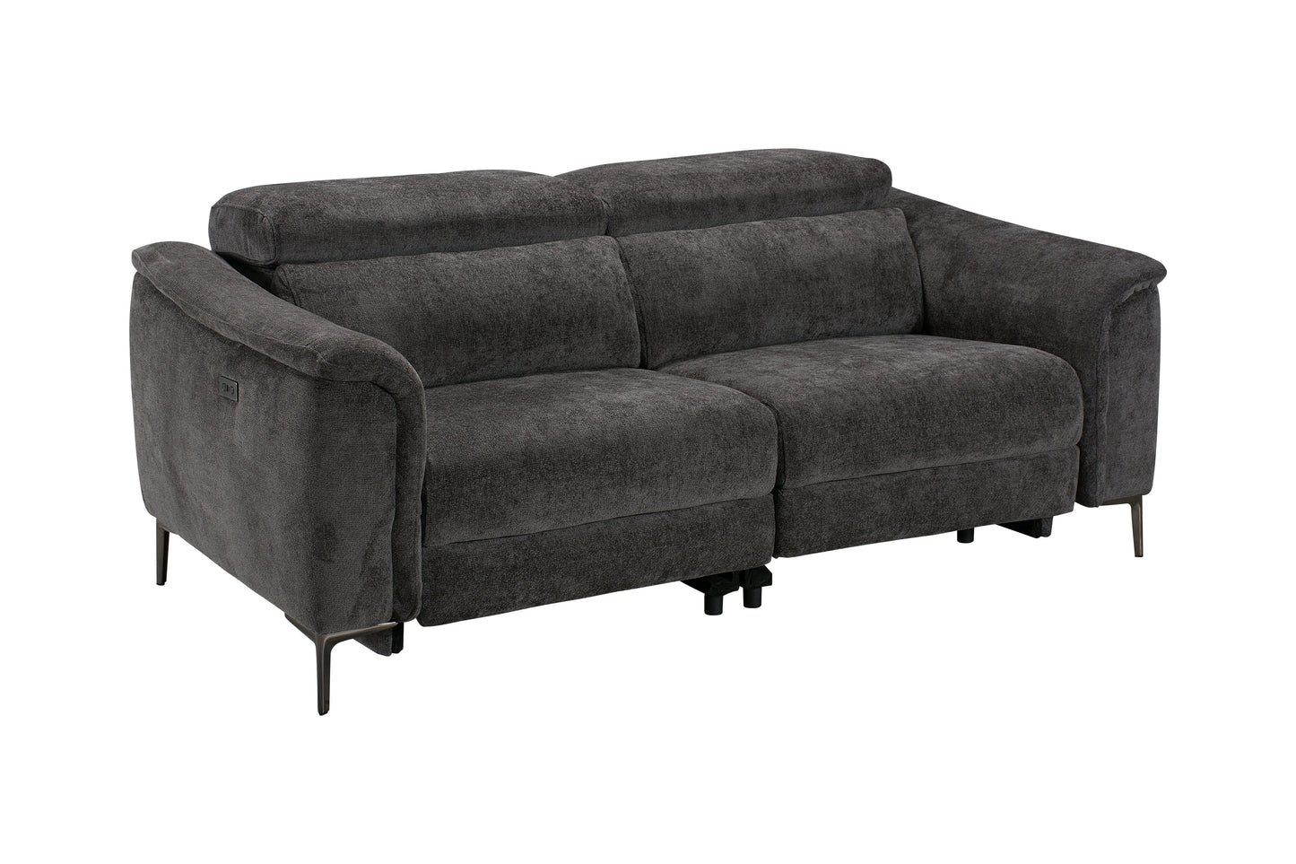 Tahiti Fabric Electric Recliner Sofa Range With USB Charging Ports & Adjustable Headrests