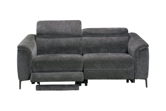 Tahiti Fabric Electric Recliner 2 Seater Sofa Range With USB Charging Ports & Adjustable Headrests