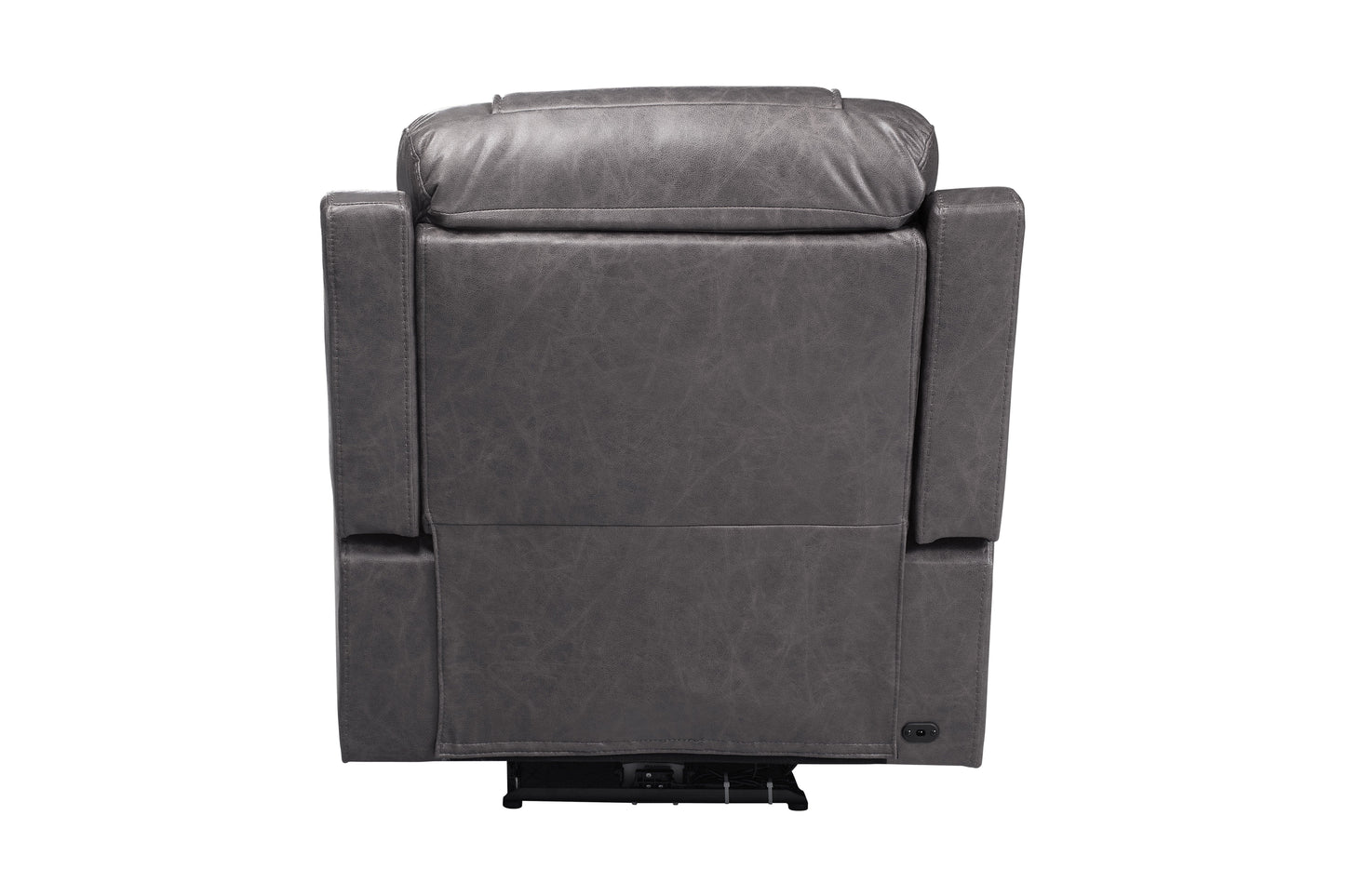 Back In Stock October 5th - Charles Electric / Power Reclining Charcoal Grey Resilience Fabric Sofa Range | Power Headrests | USB Charging & Drinks Tray Table Plus High Seating & Backrest Position | Couch