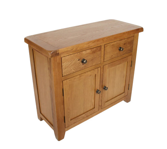 Torino Real Hardwood Oak Medium Sideboard