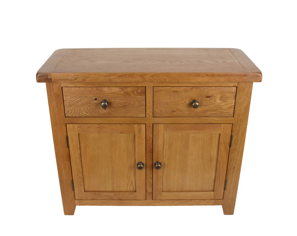 Torino Real Hardwood Oak Medium Sideboard