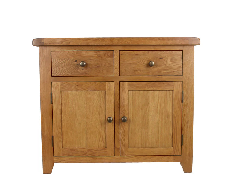 Torino Real Hardwood Oak Medium Sideboard