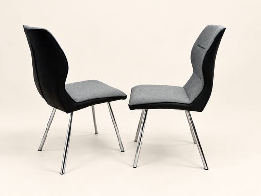 ZMAT Dining Chairs Leather / Fabric Set Set Of 2, 4, 6 or 8