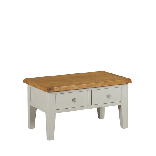 Lucca Real Hardwood Oak Coffee Table