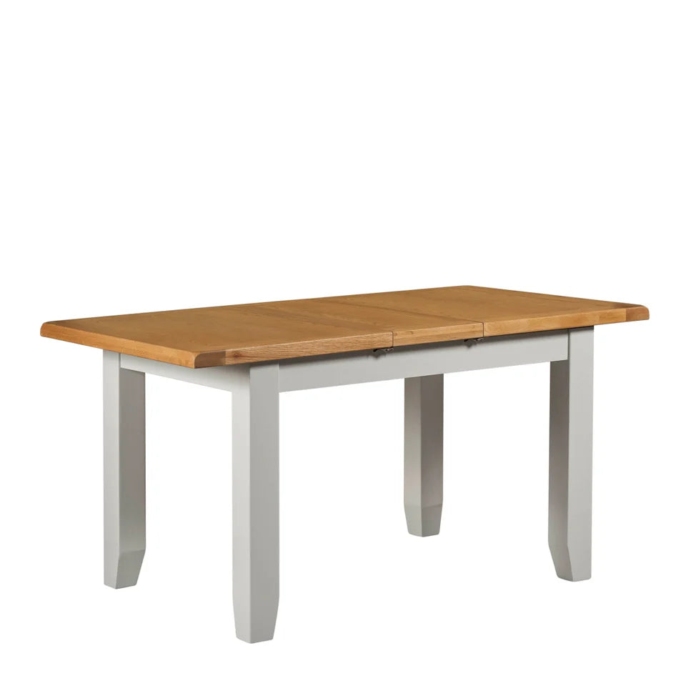 Lucca Real Hardwood Oak 1.2 - 1.4m Extending Dining Table