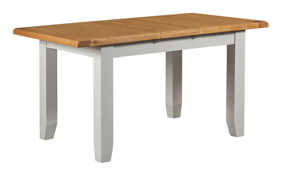 Lucca Real Hardwood Oak 1.2 - 1.4m Extending Dining Table