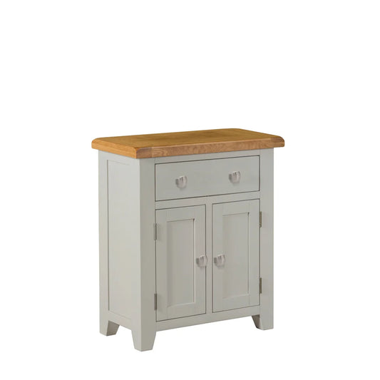 Lucca Real Hardwood Oak Mini Sideboard