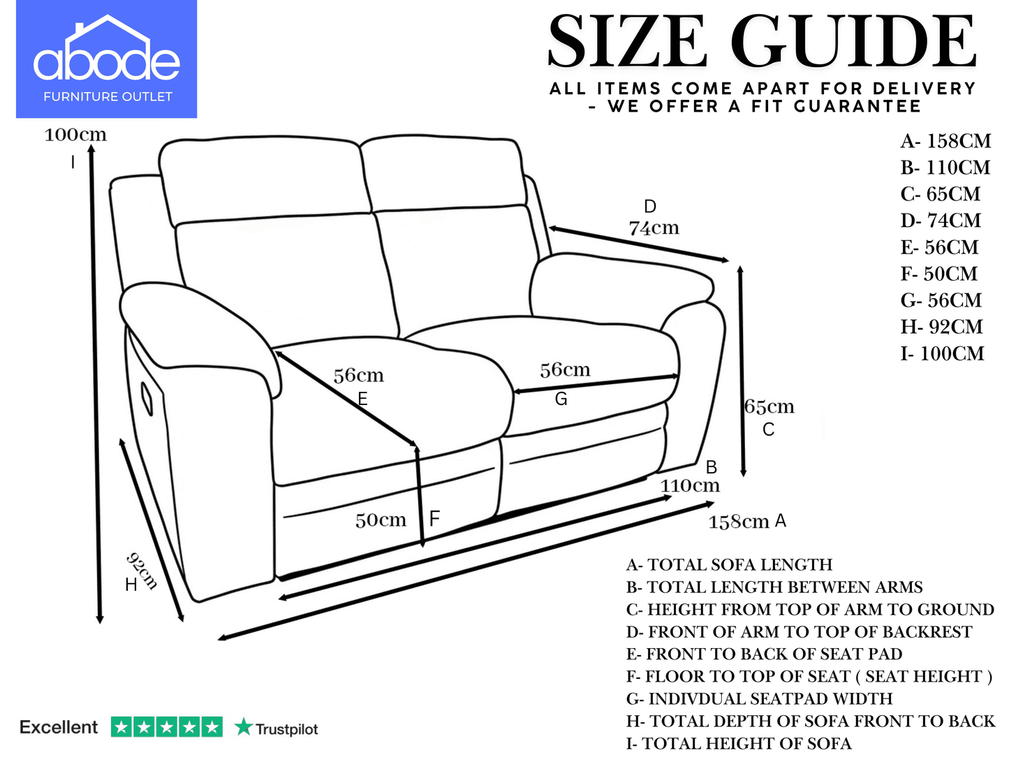 "Barretta" Electric / Power Reclining Grey Fabric Sofa Set - USB Charging Ports