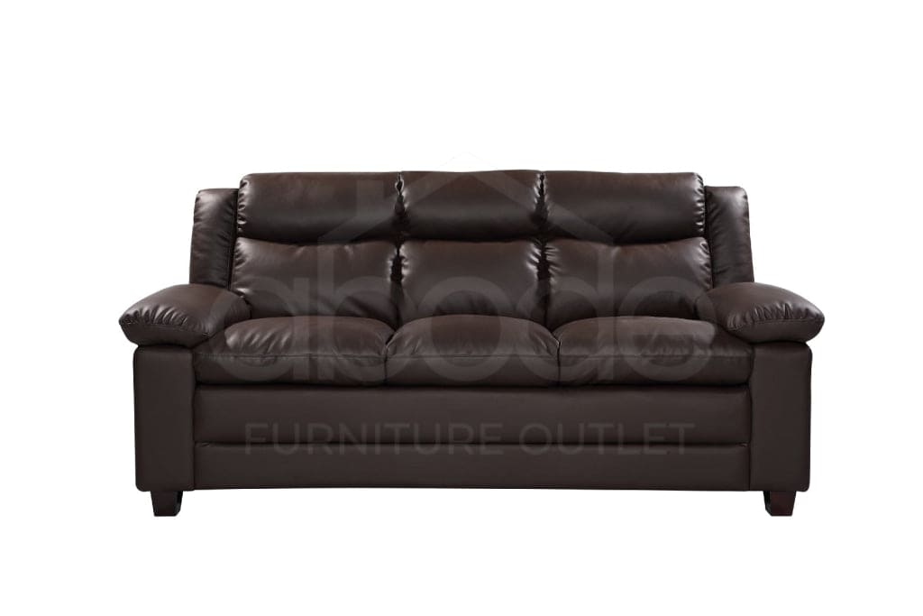 Arthur Brown Leather 3 Seater Sofa Sofas