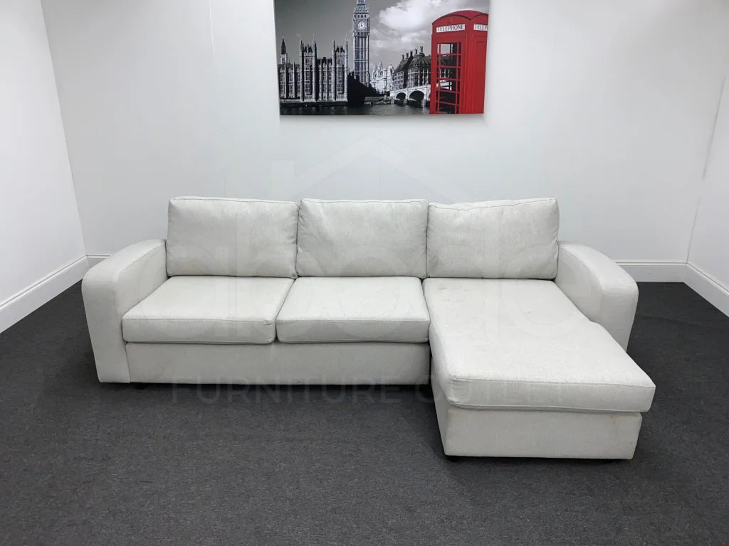 Layla Light Grey Chaise/Corner Sofa Sofas
