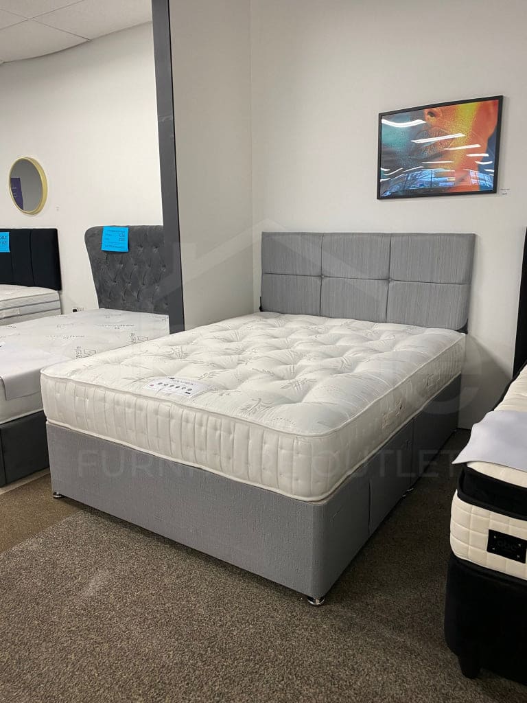 This Whole Bed - Flexopedic Ortho Sprung Extra Firm Mattress & Divan Package Double 4Ft6