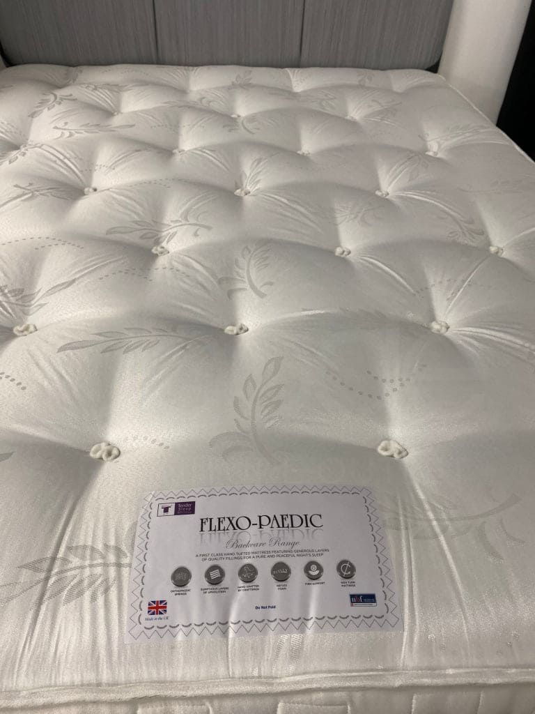 This Whole Bed - Flexopedic Ortho Sprung Extra Firm Mattress & Divan Package King 5Ft