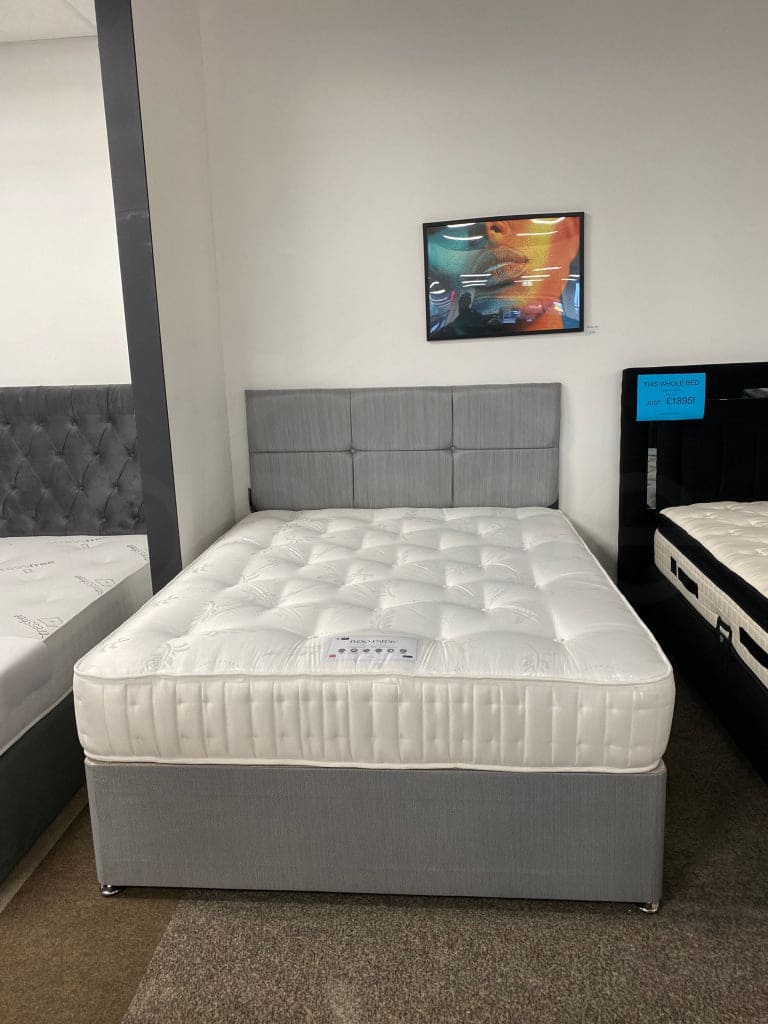 This Whole Bed - Flexopedic Ortho Sprung Extra Firm Mattress & Divan Package King 5Ft