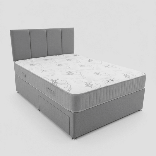 Lion Orthopaedic Memory Foam Mattress & Divan Bed Package - 3 Sizes Available
