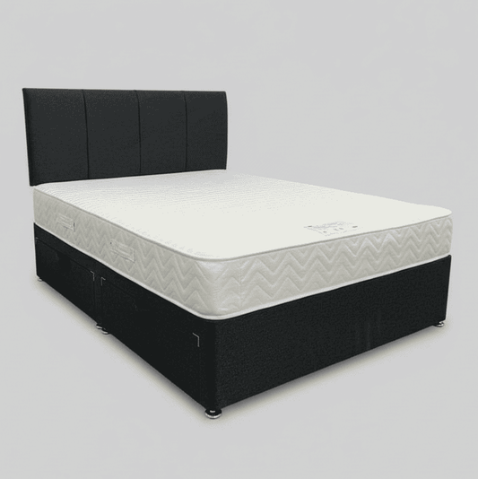 Orthopaedic Extra Firm Mattress & Divan Bed Package Available In 3ft Single, 4'6ft Double or 5ft King