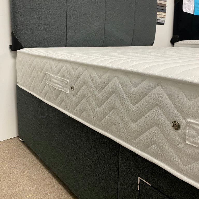 This Whole Bed - Orthopaedic Memory Comfort Foam Extra Firm Mattress & Divan Package Double 4Ft6