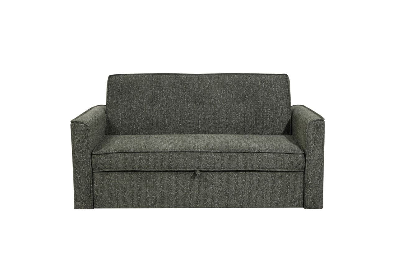 (Back In Stock 30th Sept) Soho Green 3 Seater Fabric Sofa Bed with Adjustable Backrest