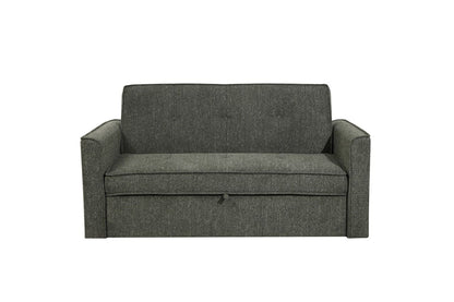 (Back In Stock 30th Sept) Soho Green 3 Seater Fabric Sofa Bed with Adjustable Backrest