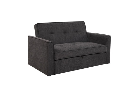 (Back In Stock 30th Sept) Soho Fabric 2 Seater Sofa Bed with Adjustable Backrest