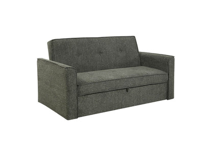 (Back In Stock 30th Sept) Soho Green 3 Seater Fabric Sofa Bed with Adjustable Backrest