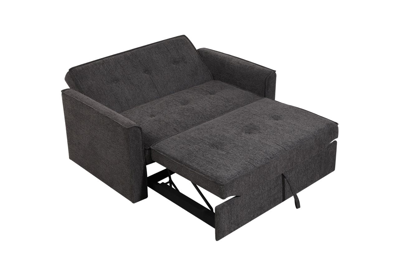 (Back In Stock 30th Sept) Soho Fabric 2 Seater Sofa Bed with Adjustable Backrest