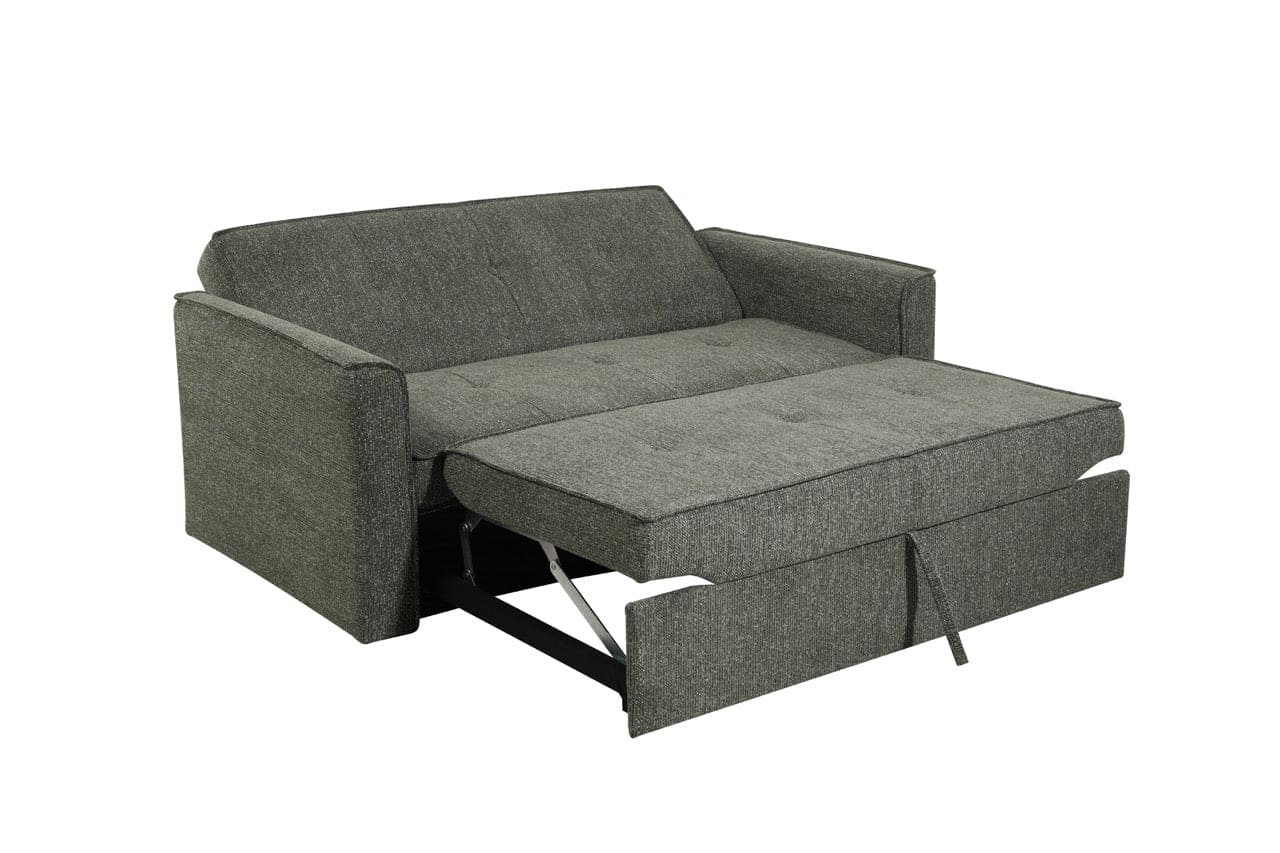 (Back In Stock 30th Sept) Soho Green 3 Seater Fabric Sofa Bed with Adjustable Backrest