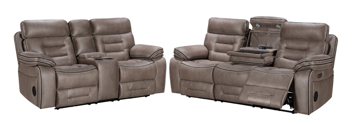 (Pre Order Promo Deal!) Chelsea Dark Grey, Light Grey, Or Brown Easy Clean Suede Fabric Cinema Sofa Set | 3 Seater + 2 Seater + Armchair or 3+2 | Online Only