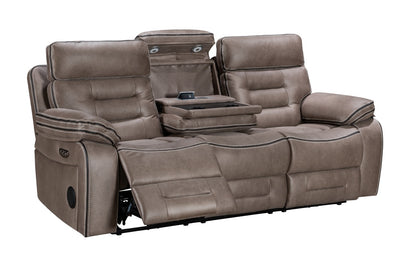 (Pre Order Promo Deal!) Chelsea Dark Grey, Light Grey, Or Brown Easy Clean Suede Fabric Cinema Sofa Set | 3 Seater + 2 Seater + Armchair or 3+2 | Online Only