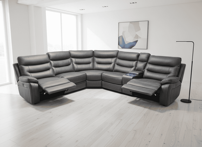 Cinema Corner Sofa - Smart Tech Power Recliner With Drinks Coolers & Extensive Features