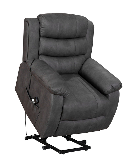 Dual Motor Electric Willow Fabric Rise & Recliner 1 Seater Sofa / Armchair