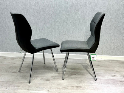 ZMAT Dining Chairs Leather / Fabric Set Set Of 2, 4, 6 or 8
