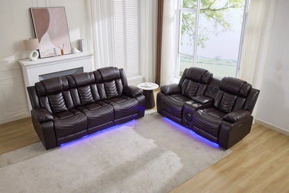 (Pre Order Promo Deal!) Zeus Grey, Black Or Brown Leather Cinema Sofa Set | 3 Seater + 2 Seater + Armchair or 3+2 | Online Only