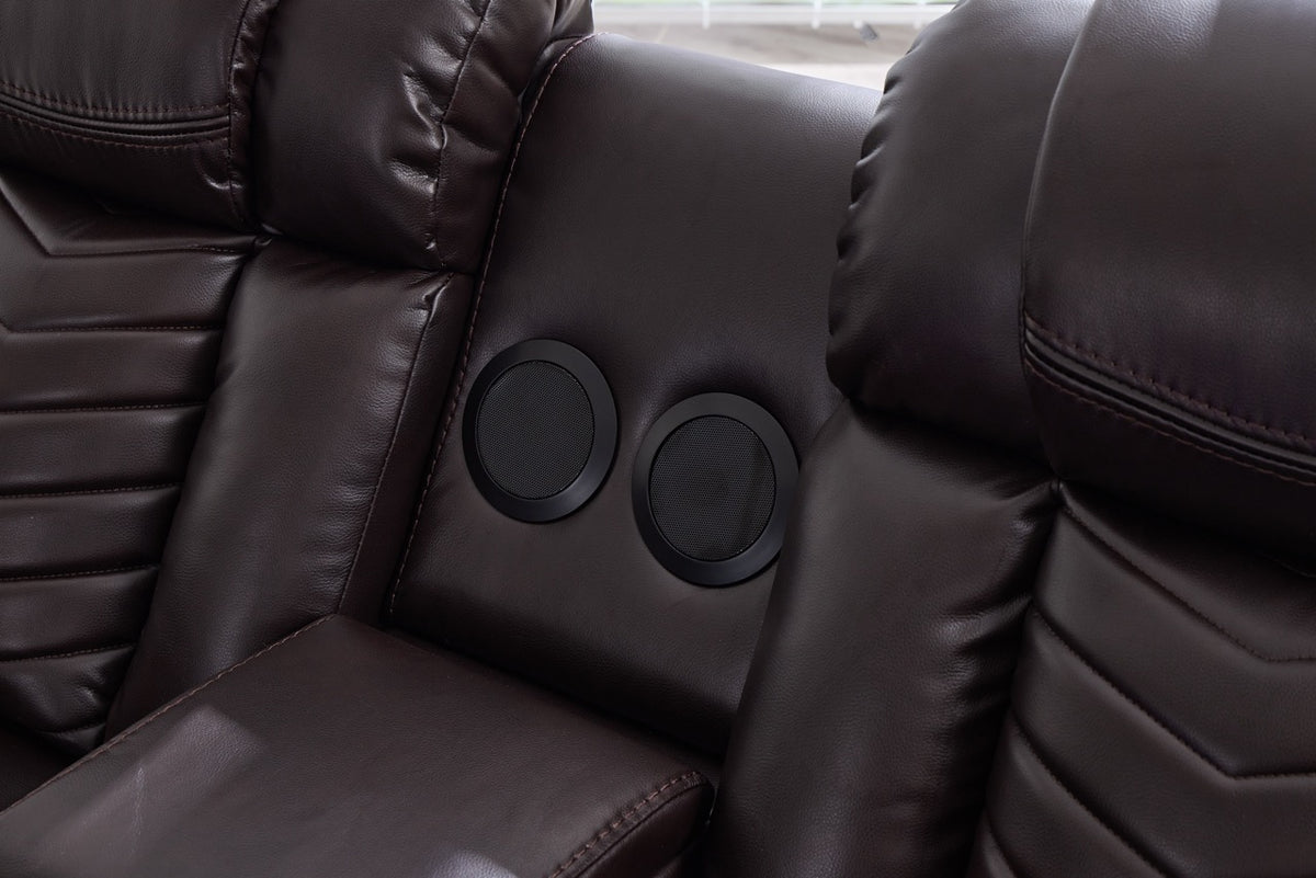 (Pre Order Promo Deal!) Zeus Grey, Black Or Brown Leather Cinema Sofa Set | 3 Seater + 2 Seater + Armchair or 3+2 | Online Only