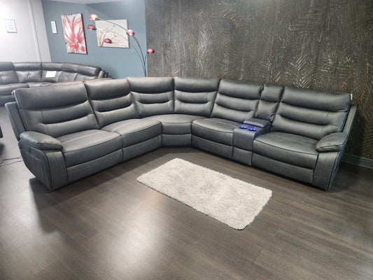 Cinema Corner Sofa - Smart Tech Power Recliner With Drinks Coolers & Extensive Features