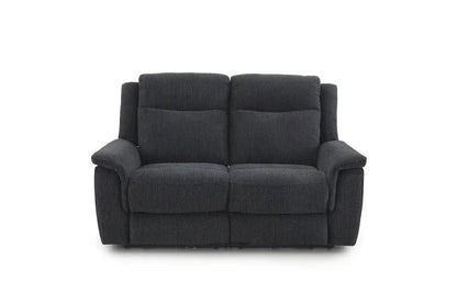 (PRE ORDER DISCOUNT! Back In Stock May 1st) "Tamla" Charcoal Grey Fabric Electric Recliner 3 Seater, 2 Seater & Armchair Sofa Set Complete With USB/C Charging Ports