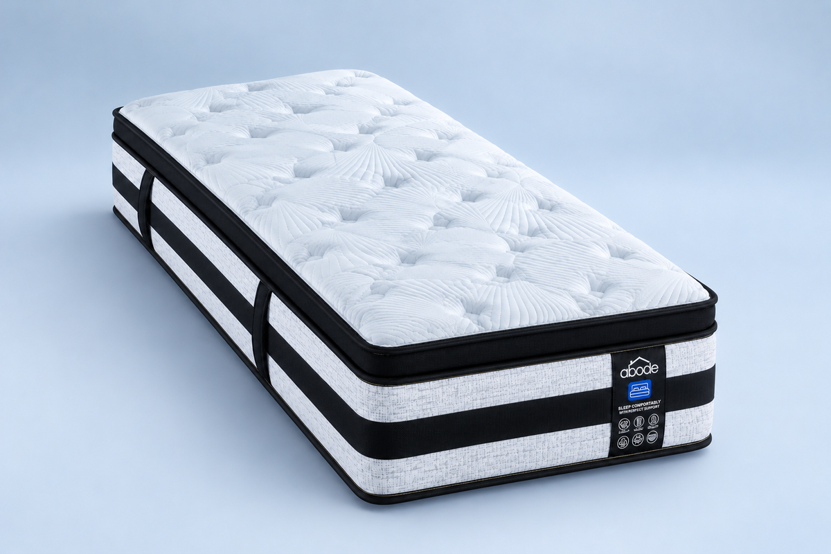 (Back In Stock 15th December) "Riviera" Luxury Pillow Top Pocket Sprung Mattress With 3D Boarder Support King | Double | Single Sizes Available